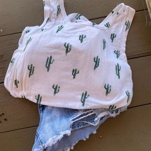 Cactus tank top